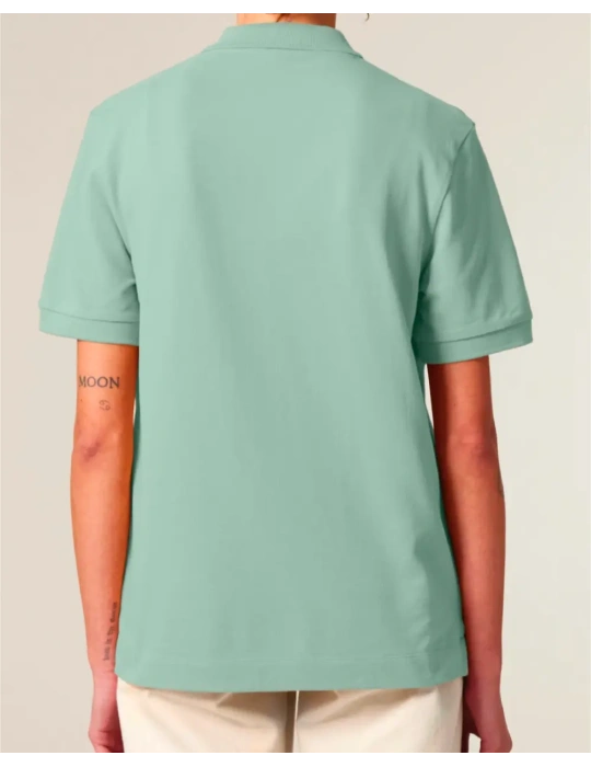 Polo brodé en coton biologique – DARÜ Local Clothing | Mode éthique vendéenne