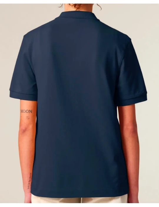 Polo brodé en coton biologique – DARÜ Local Clothing | Mode éthique vendéenne