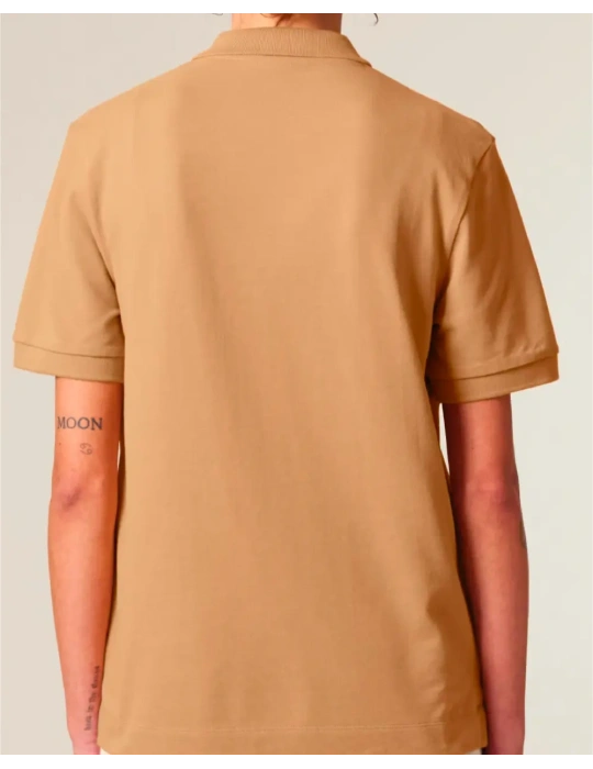 Polo brodé en coton biologique – DARÜ Local Clothing | Mode éthique vendéenne