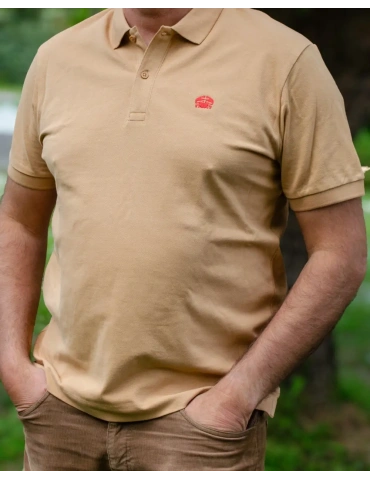 Polo brodé en coton biologique – DARÜ Local Clothing | Mode éthique vendéenne 2