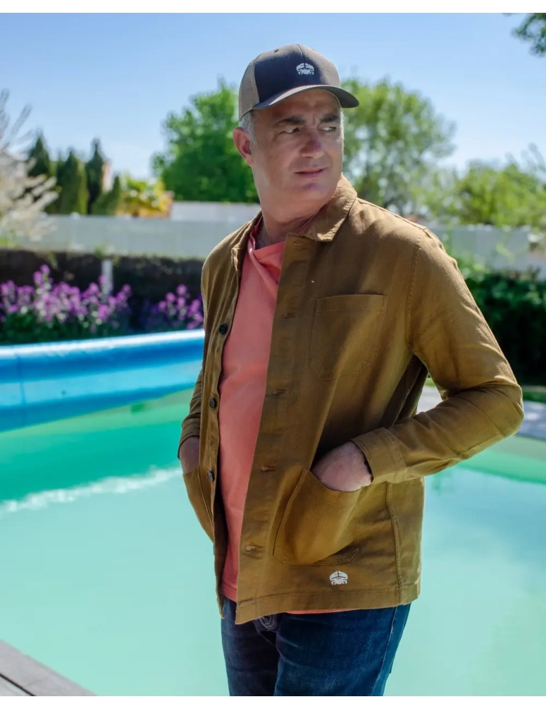 Veste worker coton et lin DARÜ