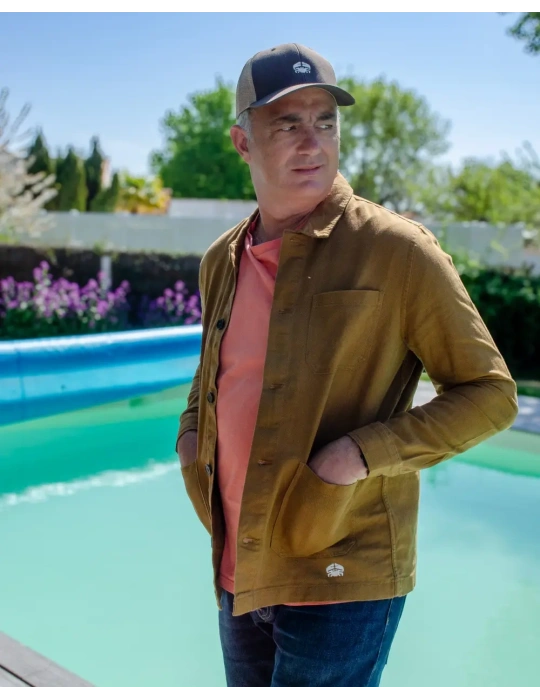 Veste worker coton et lin DARÜ