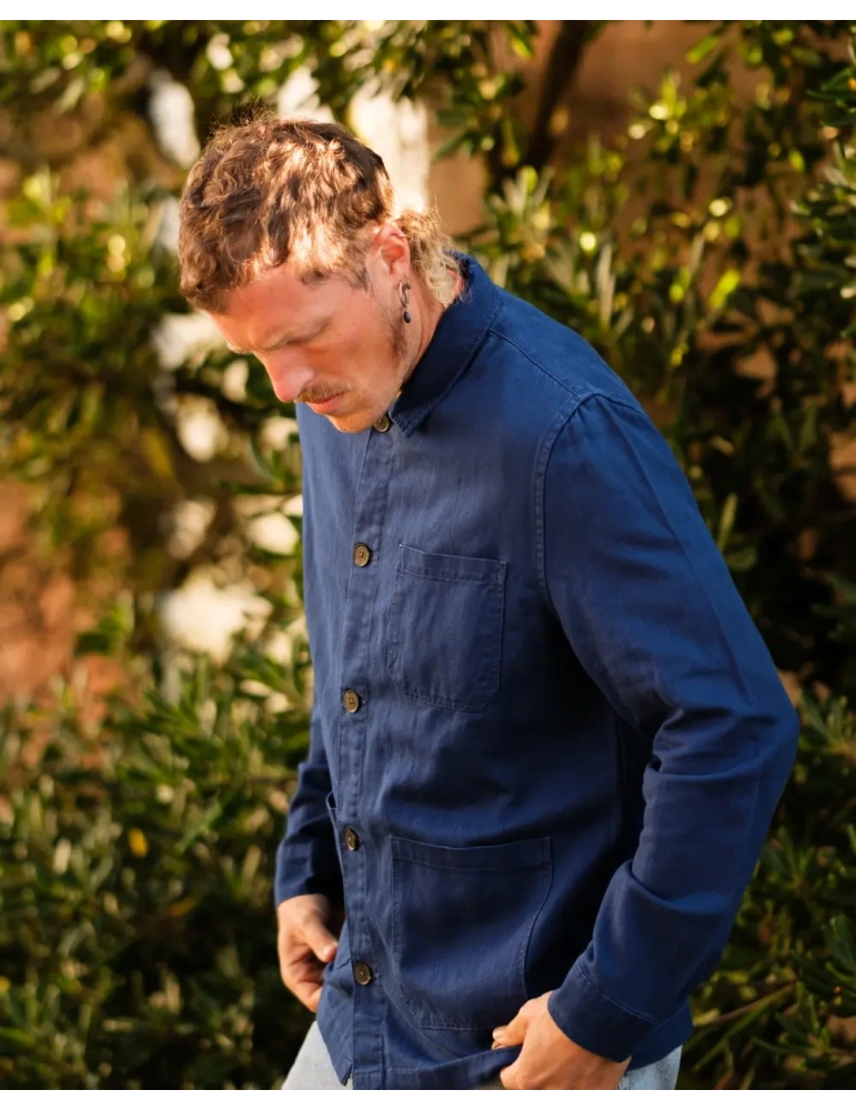 Veste worker coton et lin DARÜ