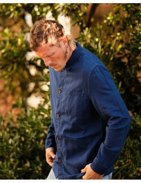 Veste worker coton et lin DARÜ