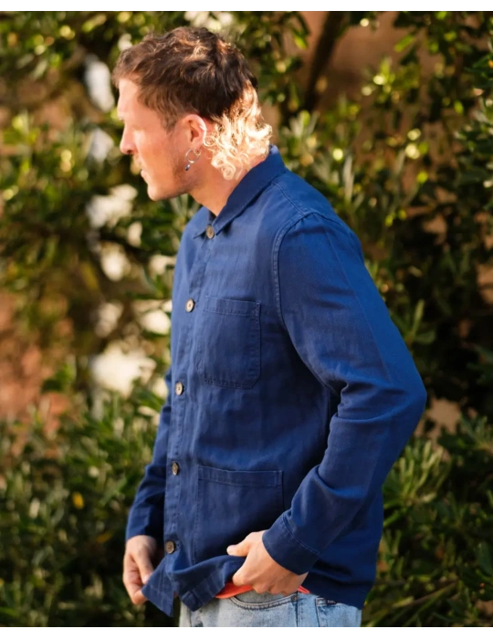 Veste worker coton et lin DARÜ