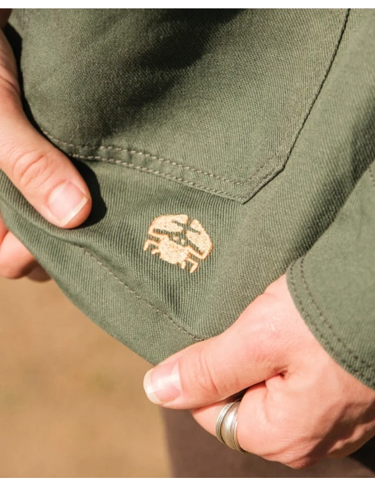 Veste worker coton et lin DARÜ