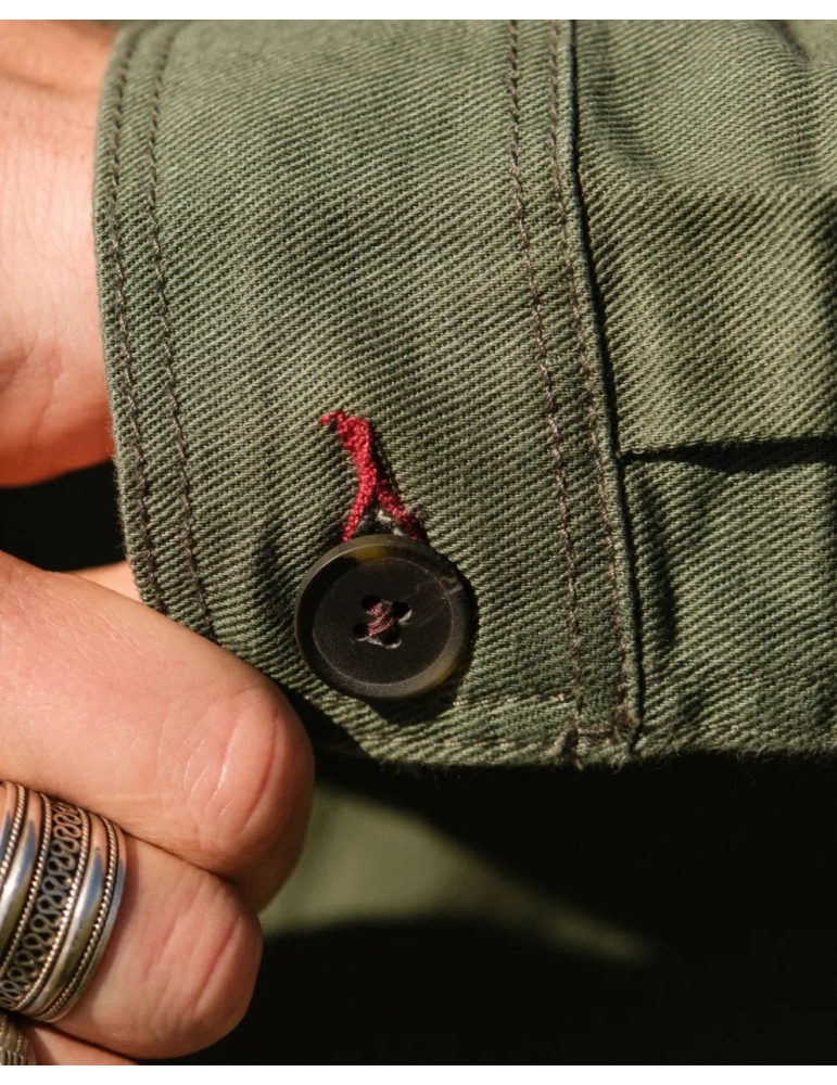 Veste worker coton et lin DARÜ