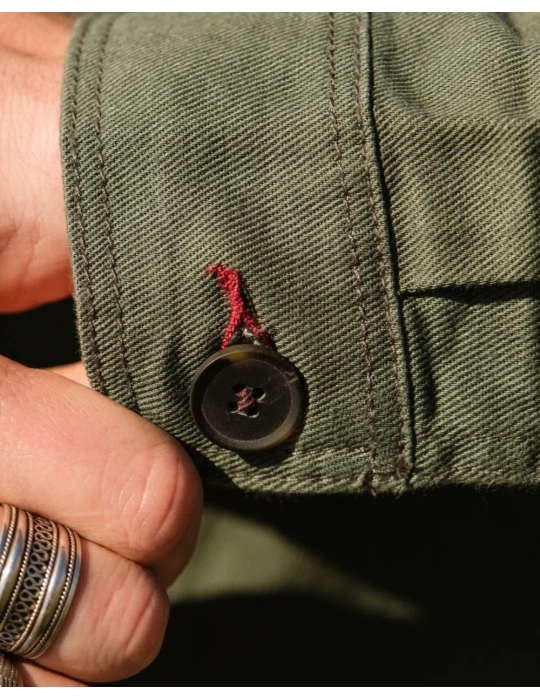 Veste worker coton et lin DARÜ