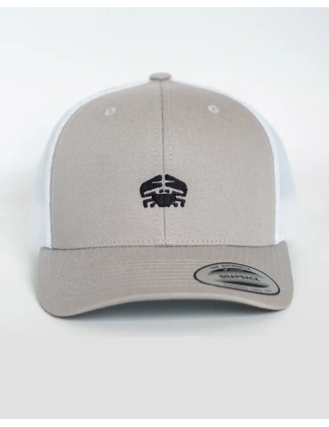 Casquette Trucker DARÜ – casquette Brodé crabe France – Style Vintage Unisexe