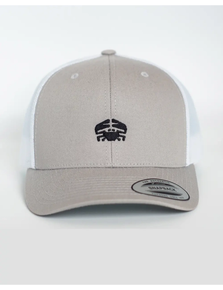 Casquette Trucker DARÜ – casquette Brodé crabe France – Style Vintage Unisexe