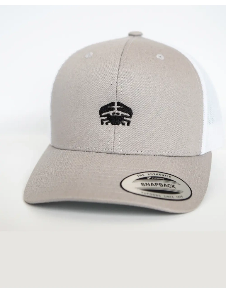 Casquette Trucker DARÜ – casquette Brodé crabe France – Style Vintage Unisexe