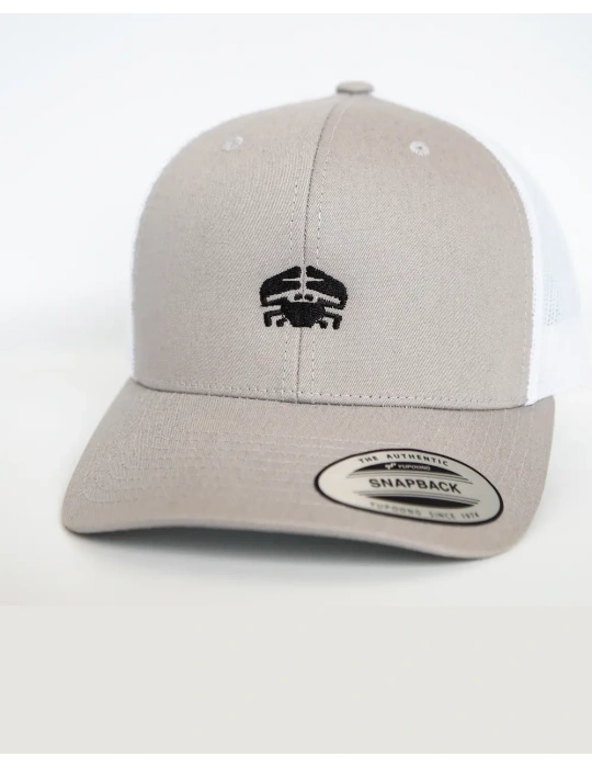 Casquette Trucker DARÜ – casquette Brodé crabe France – Style Vintage Unisexe