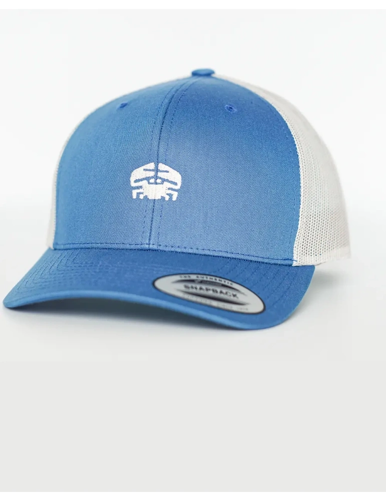 Casquette Trucker DARÜ – casquette Brodé crabe France – Style Vintage Unisexe