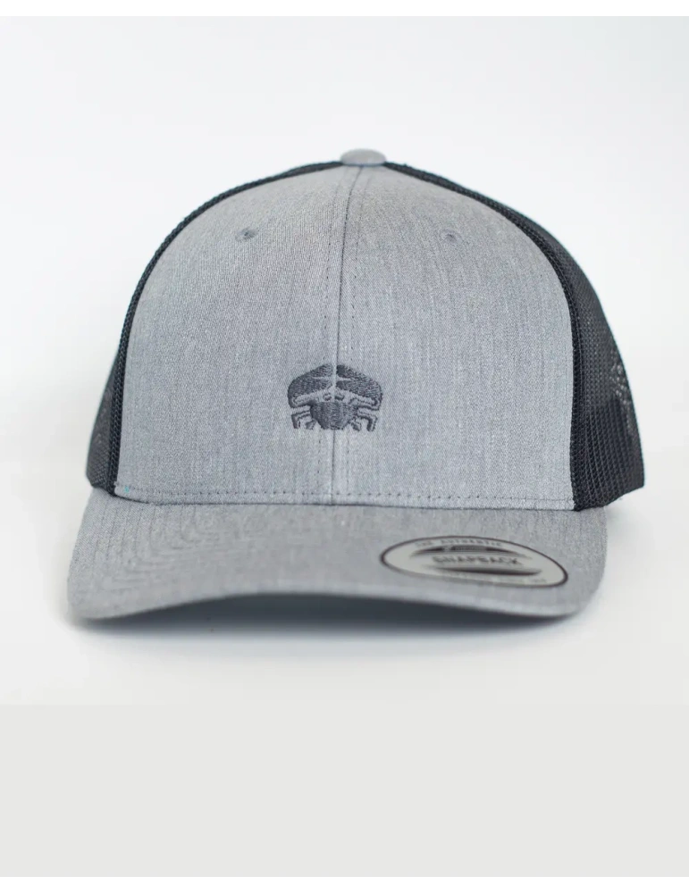 Casquette Trucker DARÜ – casquette Brodé crabe France – Style Vintage Unisexe