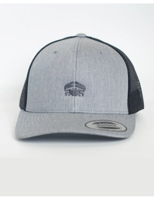 Casquette Trucker DARÜ – casquette Brodé crabe France – Style Vintage Unisexe