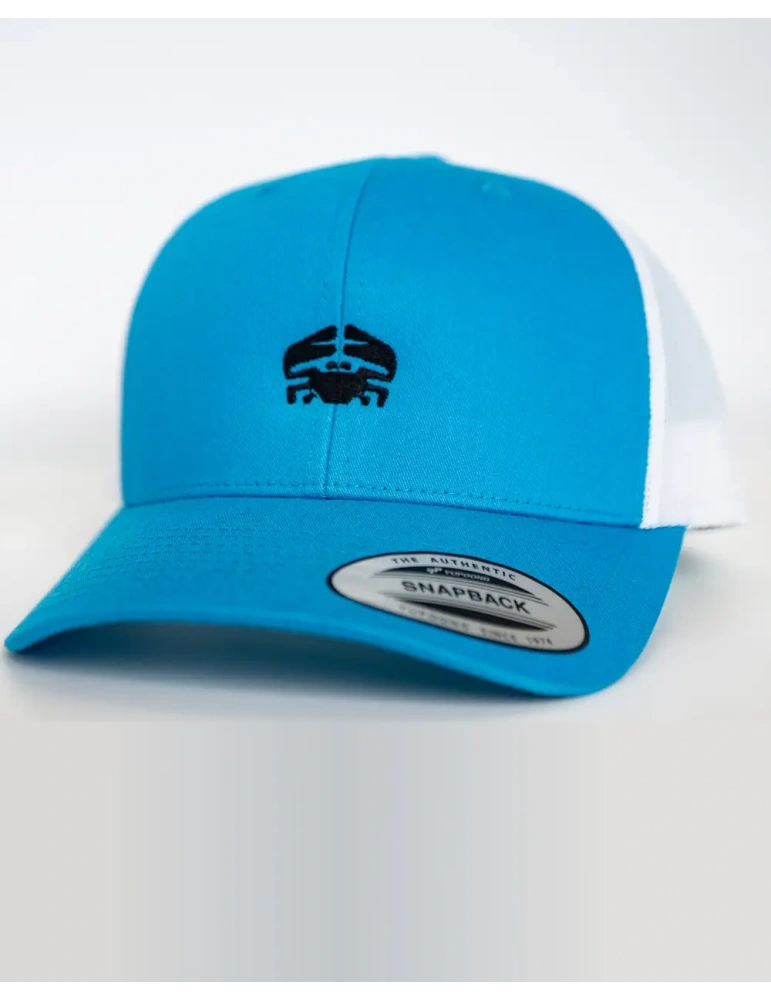 Casquette Trucker DARÜ – casquette Brodé crabe France – Style Vintage Unisexe