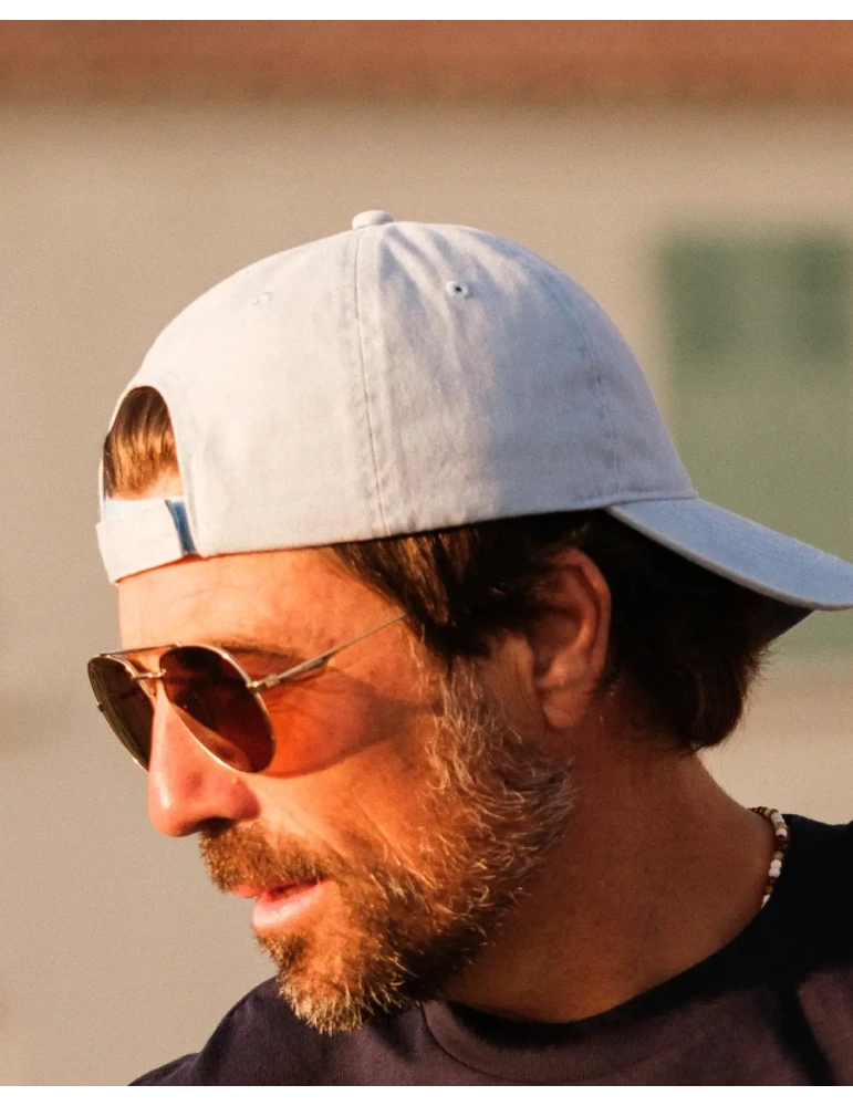 Casquette délavée unisexe – Broderie crabe DARÜ en Vendée