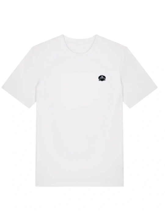 Tee-shirt brodé unisexe DARÜ – Coton bio – Crabe côté cœur