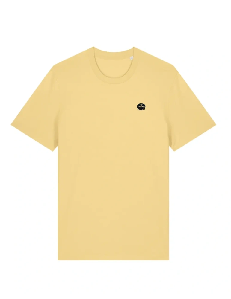 Tee-shirt brodé unisexe DARÜ – Coton bio – Crabe côté cœur