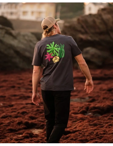 Tee-shirt “Algues & Crabe” en coton bio – DARÜ Local Clothing | Mode vendéenne éthique 2