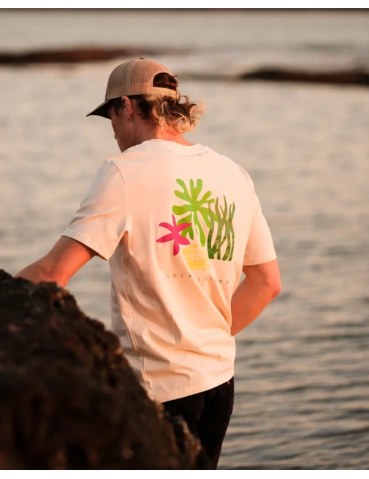 Tee-shirt “Algues & Crabe” en coton bio – DARÜ Local Clothing | Mode vendéenne éthique