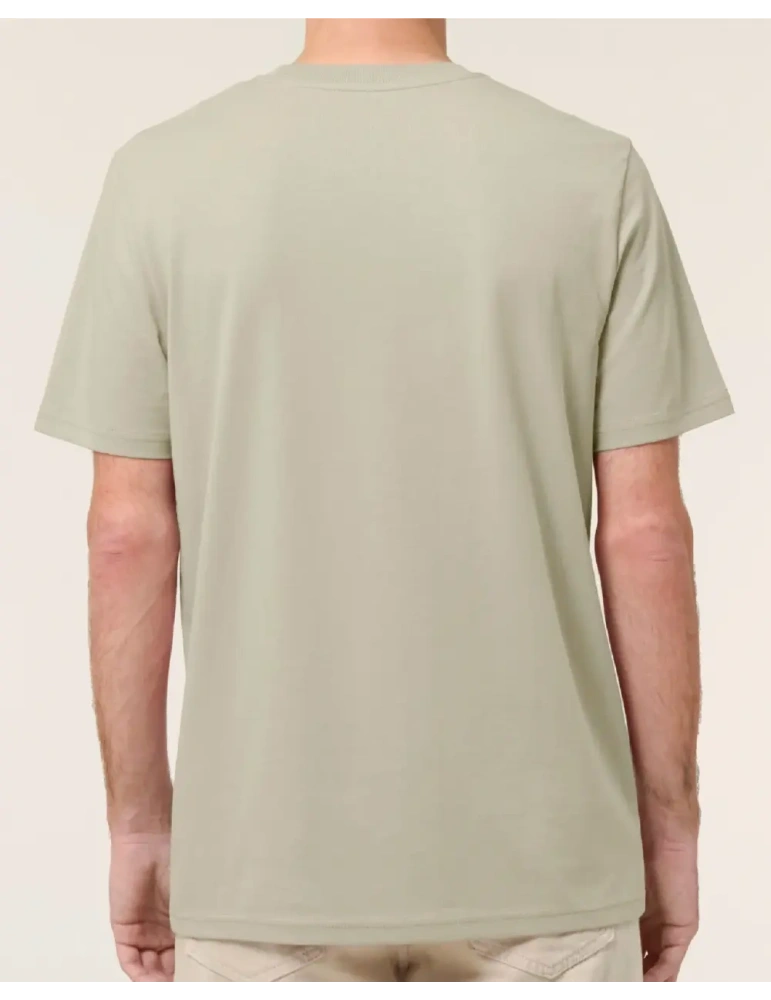 T-shirt bio unisexe “Narcisse Pelletier” – Sérigraphie algues – Histoire vraie vendéenne