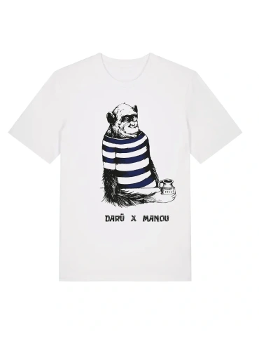 ee-shirt Singe DARÜ x Manou – Anecdote vendéenne – Coton bio 2