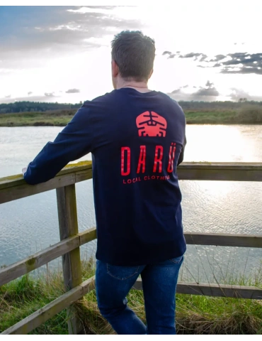 T-shirt Manches Longues DARÜ – Coton Bio – Sérigraphie Française – Style Unisexe