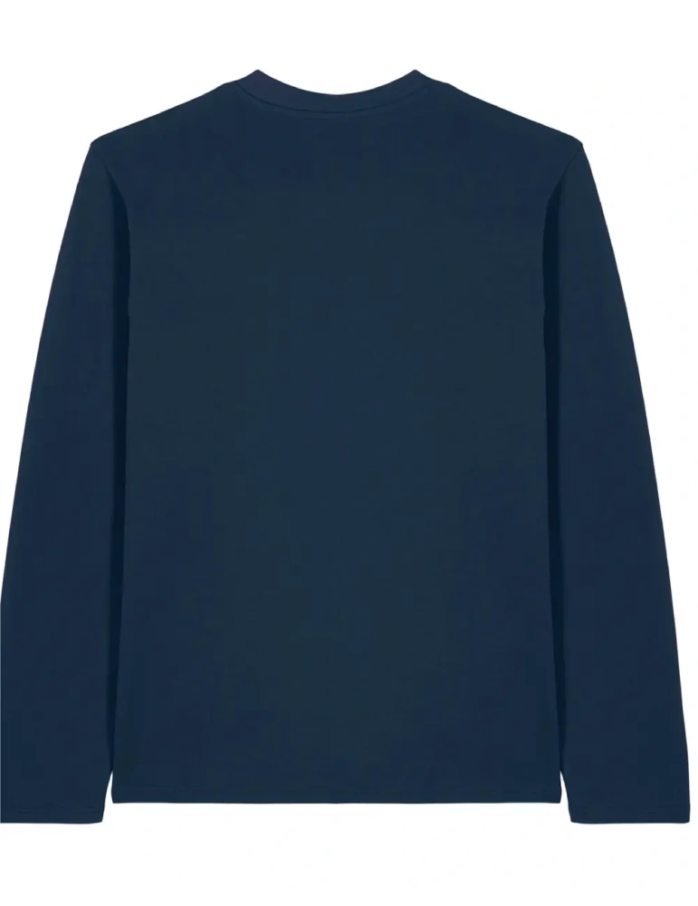 T-shirt manches longues Narcisse DARÜ – 100 % coton bio – Illustration sérigraphiée