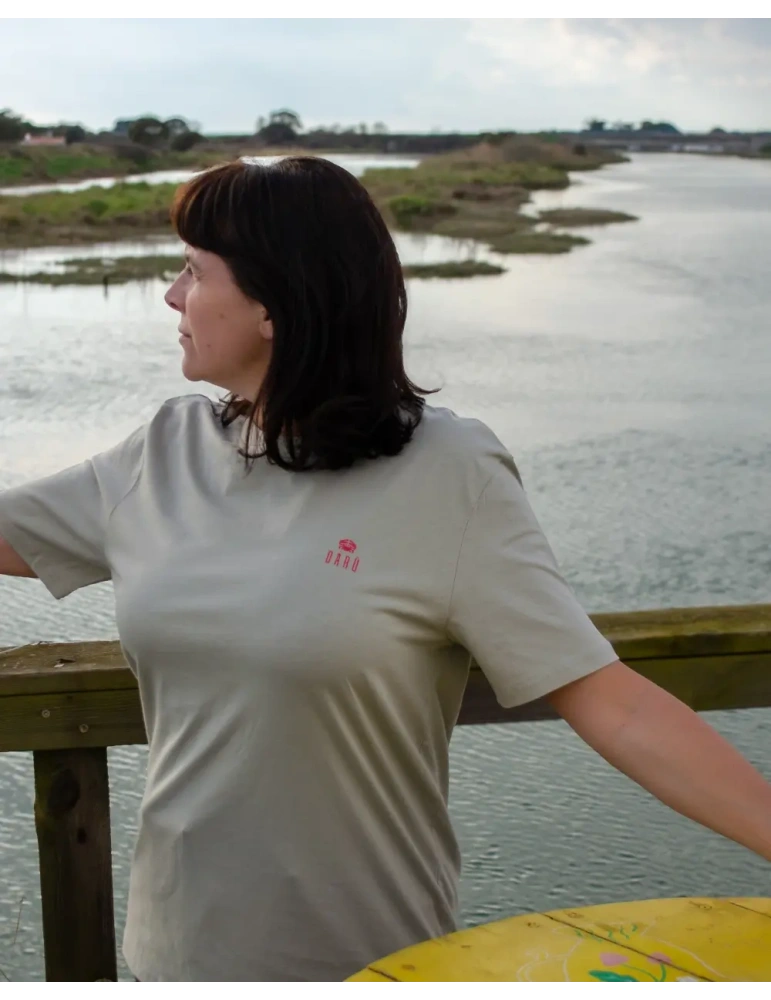 Tee-shirt Fish DARÜ – "Tu mords ou tu files ?" – Coton bio unisexe