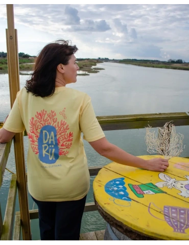 Tee-shirt Gorgone Algue – Coton Bio – Sérigraphie Française | DARÜ 2