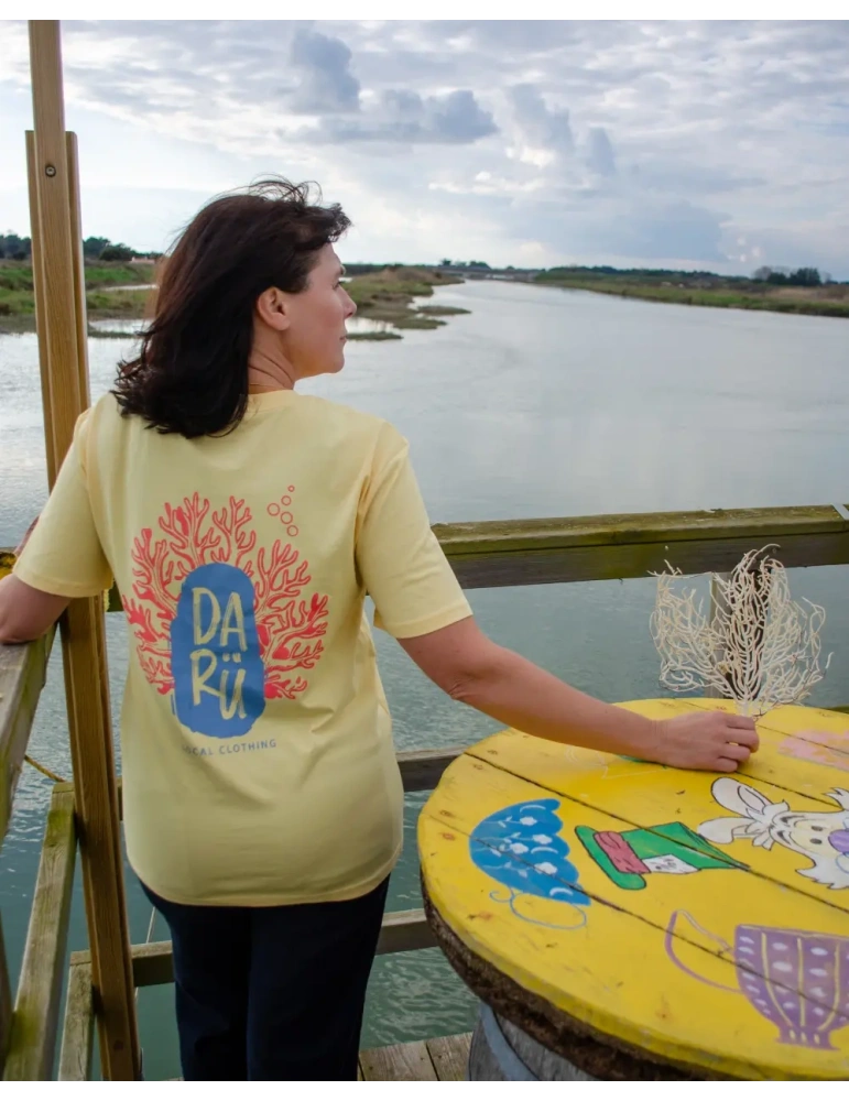 Tee-shirt Gorgone Algue – Coton Bio – Sérigraphie Française | DARÜ