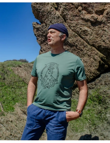 Tee-shirt mouette tatouage old-school – Unisexe – DARÜ 2