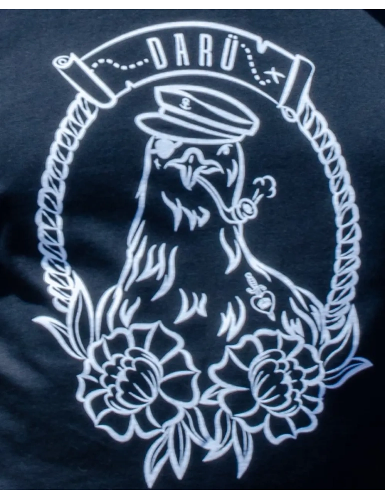 Tee-shirt mouette tatouage old-school – Unisexe – DARÜ