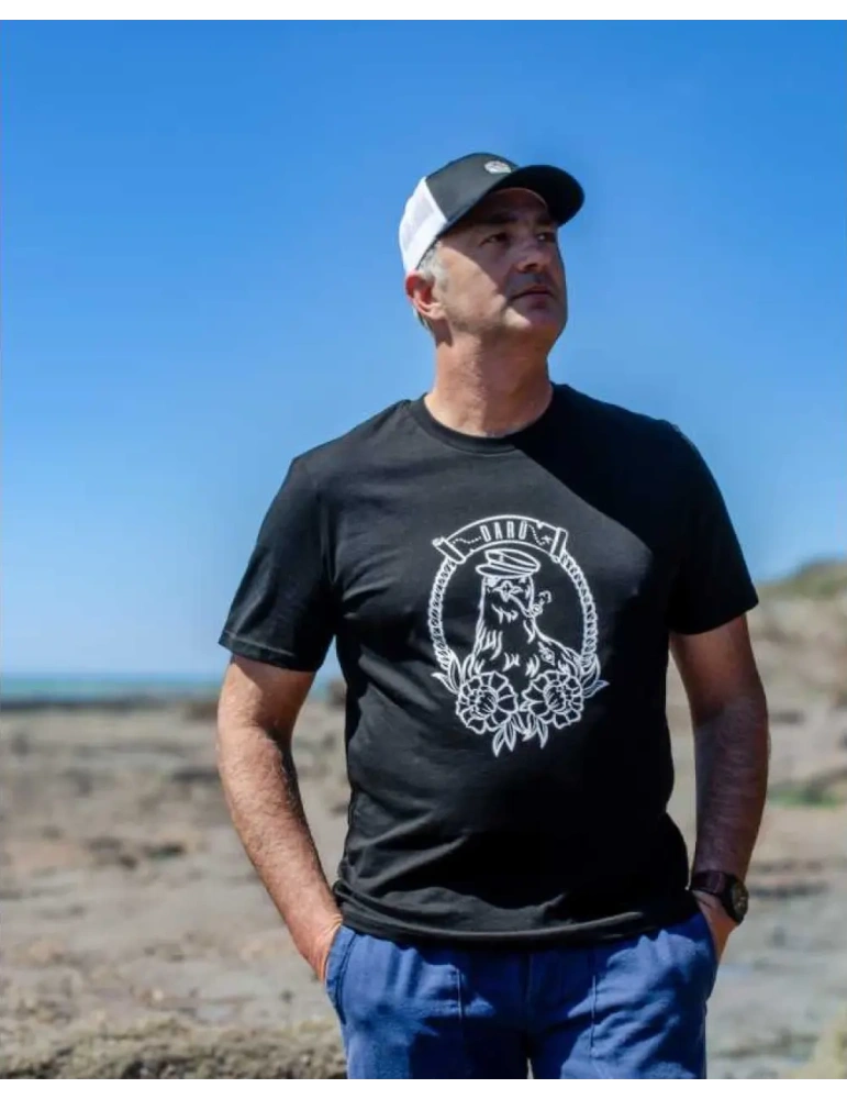 Tee-shirt mouette tatouage old-school – Unisexe – DARÜ