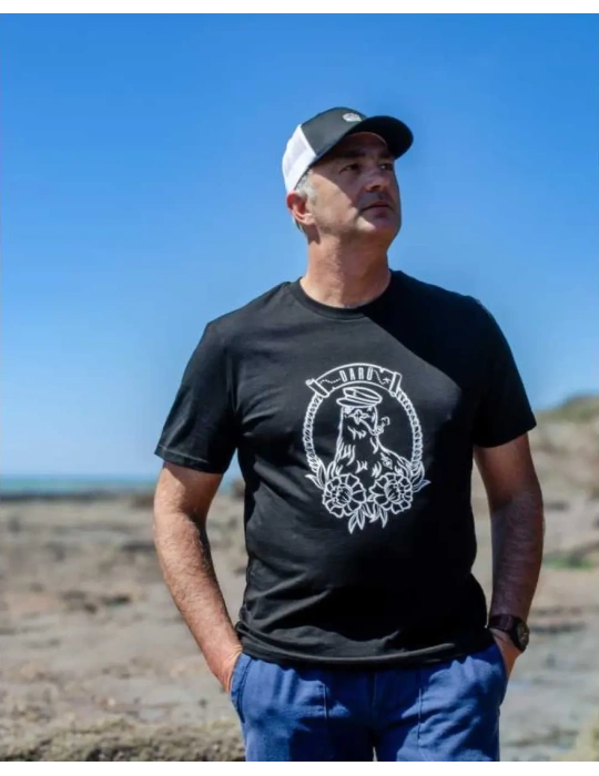 Tee-shirt mouette tatouage old-school – Unisexe – DARÜ