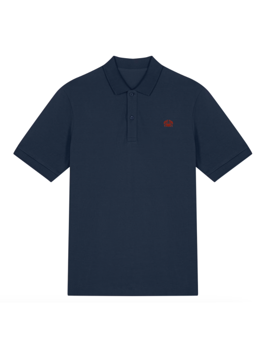 Polo brodé en coton biologique – DARÜ Local Clothing | Mode éthique vendéenne