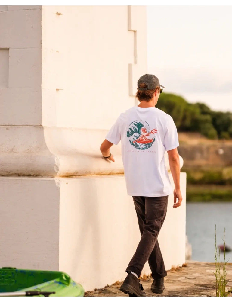 Tee-shirt Poséidon Rider – DARÜ Local Clothing | Coton bio & design surf
