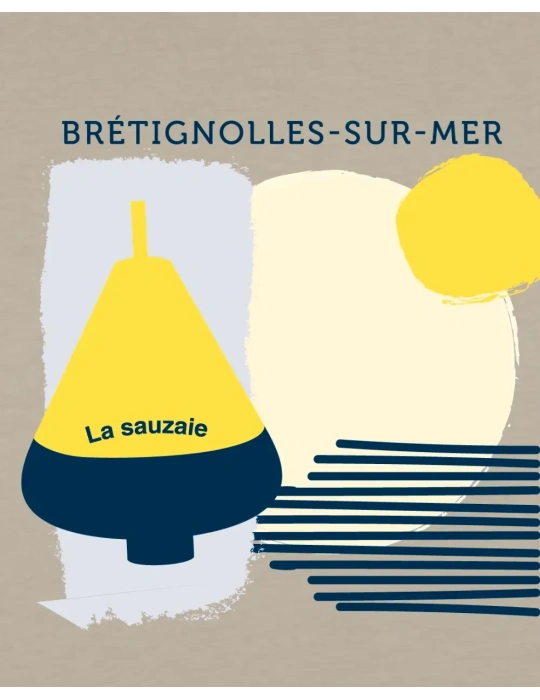 Tee-shirt La Sauzaie Vendée – Coton bio – DARÜ Local