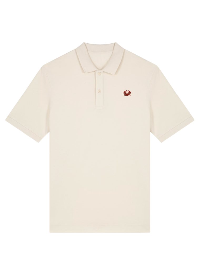 Polo brodé en coton biologique – DARÜ Local Clothing | Mode éthique vendéenne