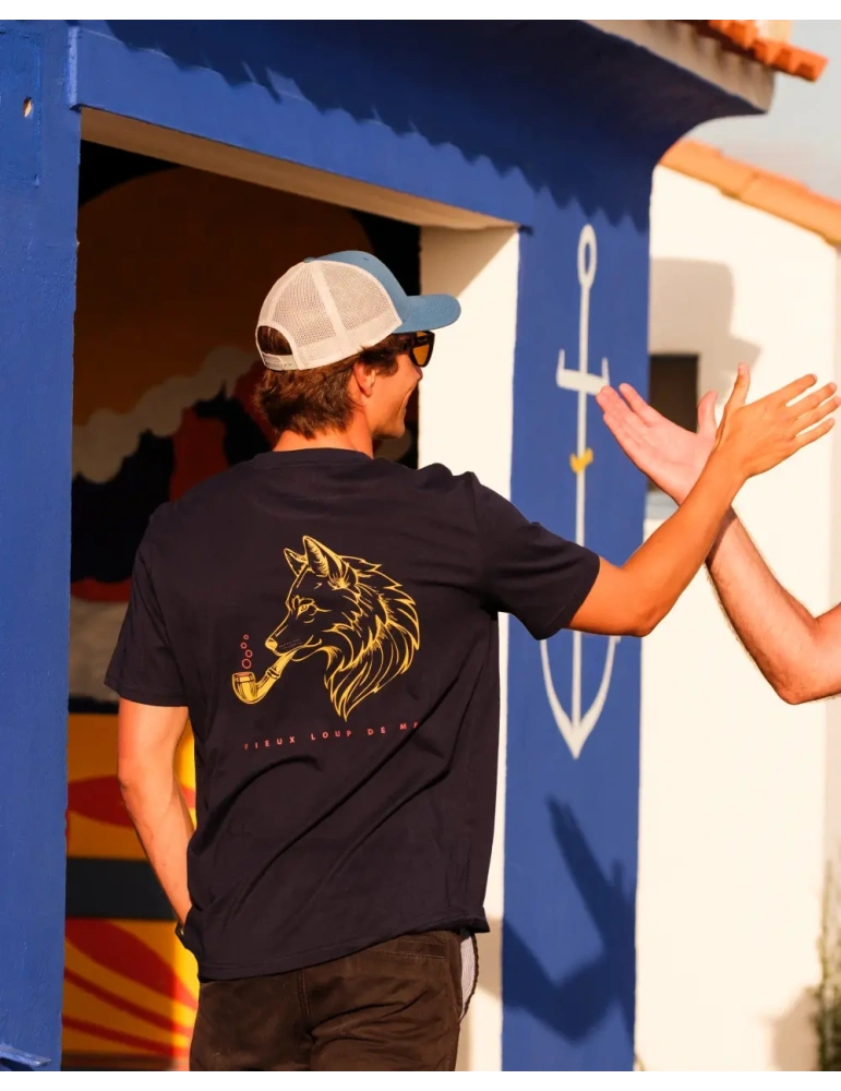 Tee-shirt Vieux loup de mer – Visuel dos marin – DARÜ