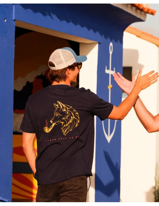 Tee-shirt Vieux loup de mer – Visuel dos marin – DARÜ