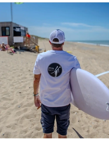 Tee-shirt Keep Cool Surfing x DARÜ – Collaboration locale surf Brétignolles-Sur-Mer