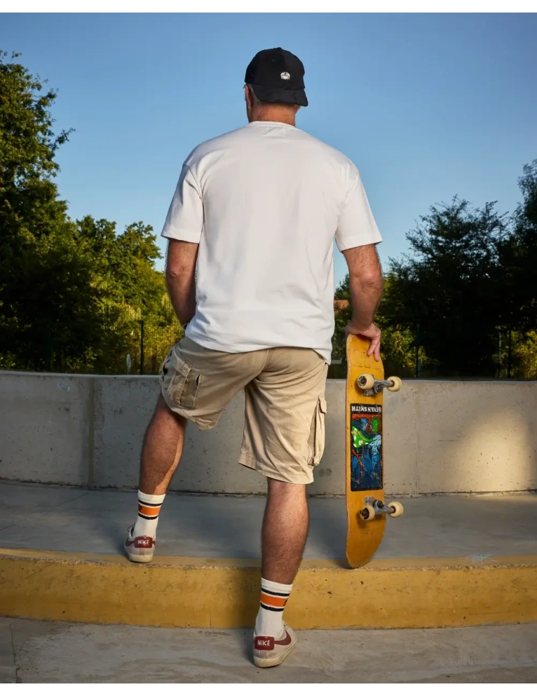 Tee-shirt oversize 100 % coton biologique gros grammage fabriqué au portugal
