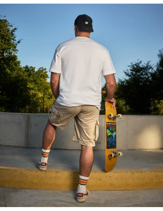 Tee-shirt oversize 100 % coton biologique gros grammage fabriqué au portugal