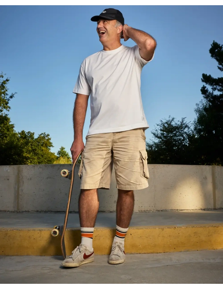 Tee-shirt oversize 100 % coton biologique gros grammage fabriqué au portugal