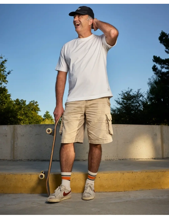 Tee-shirt oversize 100 % coton biologique gros grammage fabriqué au portugal