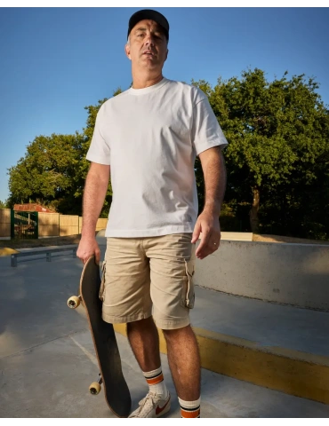 Tee-shirt oversize 100 % coton biologique gros grammage fabriqué au portugal