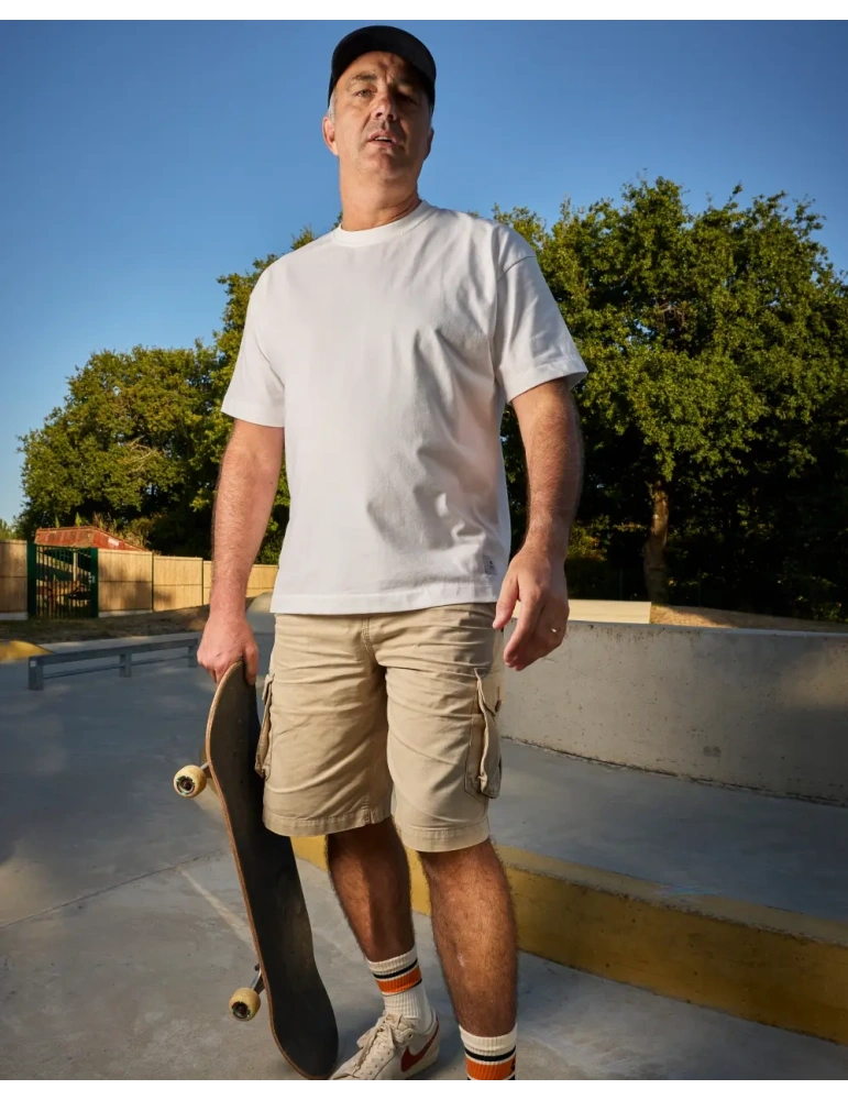 Tee-shirt oversize 100 % coton biologique gros grammage fabriqué au portugal