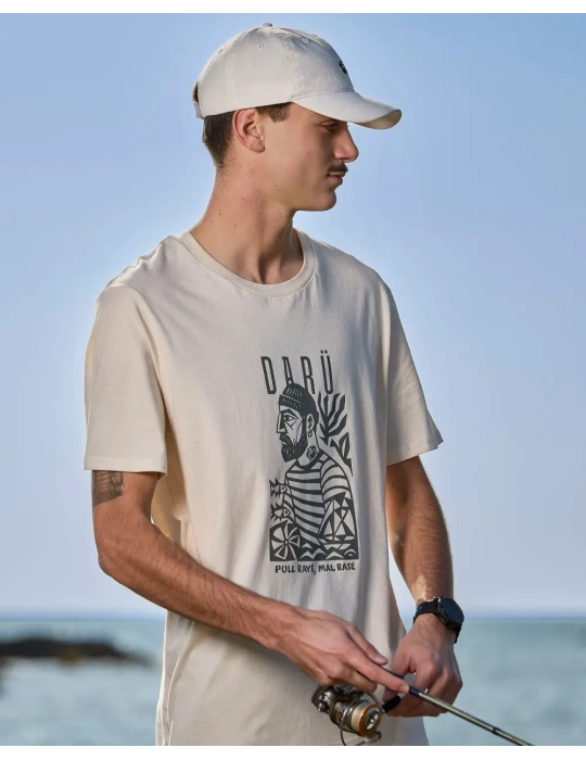 Tee-shirt Marin DARÜ – Illustration Vendéenne – Coton Bio – Made in France